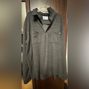 Hurley Charcoal Button-Up Shirt